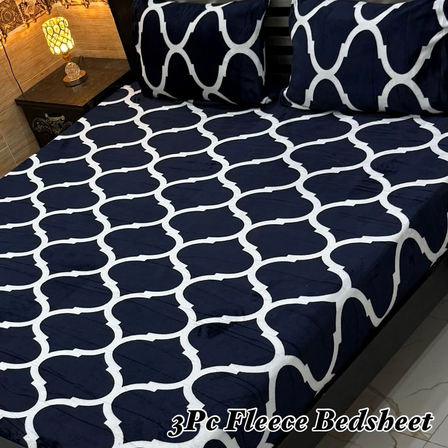 3Pc Fleece Bedsheet ❤️