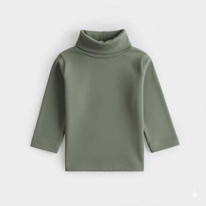 Kids Unisex Full Sleeve High-Neck