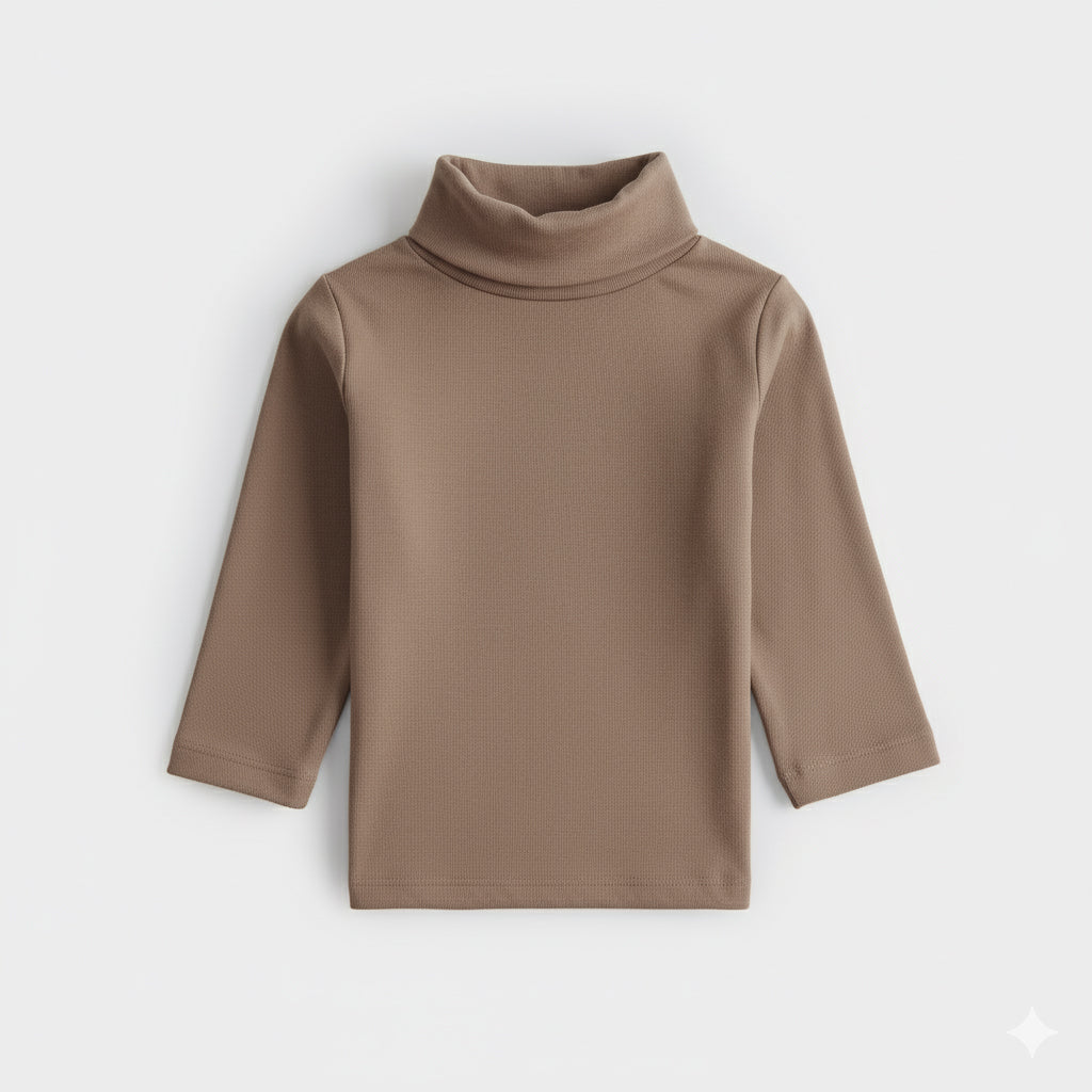 Kids Unisex Full Sleeve High-Neck