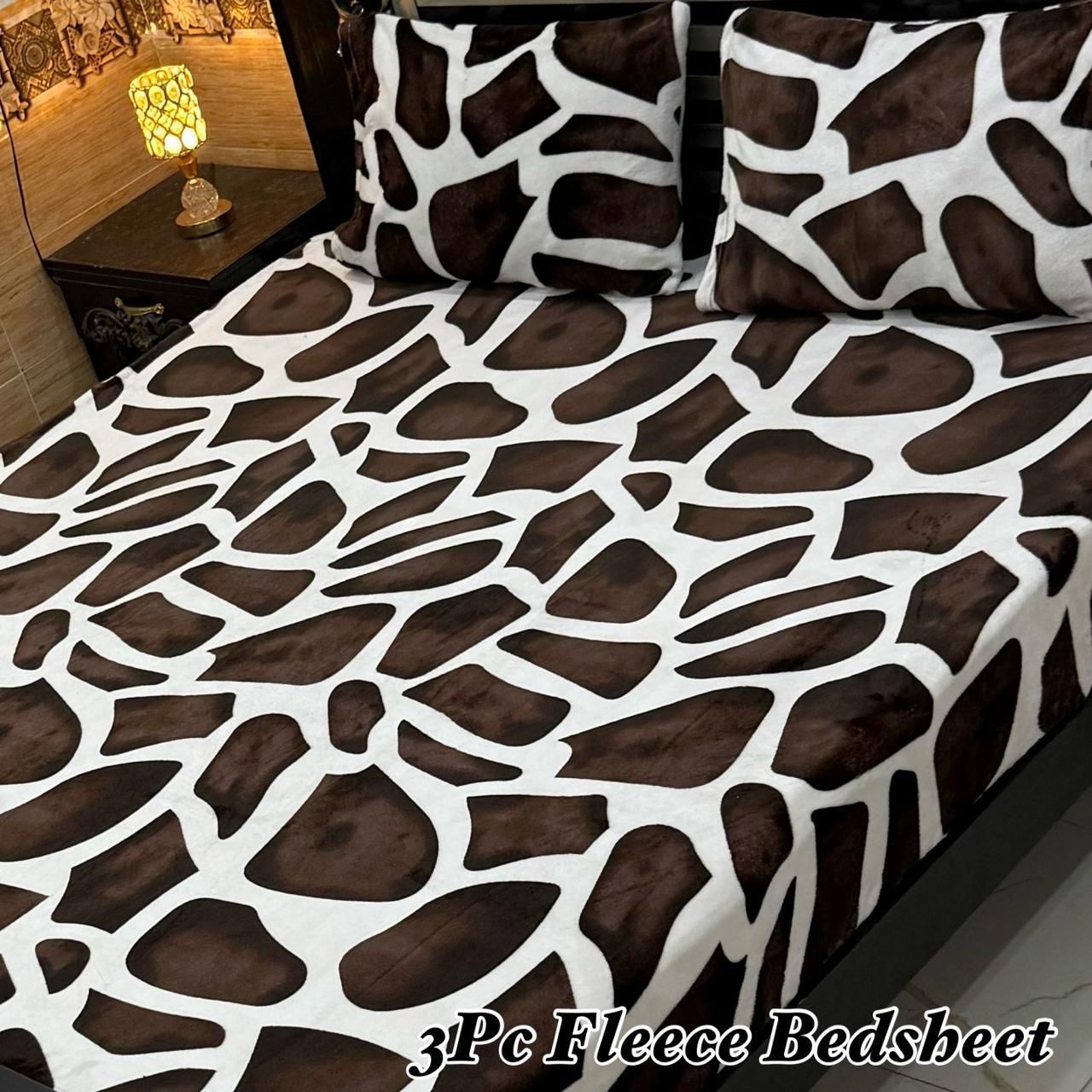 3Pc Fleece Bedsheet ❤️